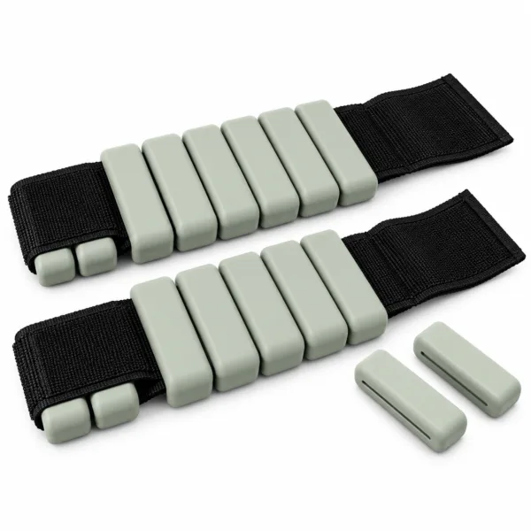 Adjustable Silicone Wrist & Ankle Weights | 4LB
