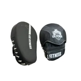 Lee Fitness curved focus pads for boxing and martial arts training.