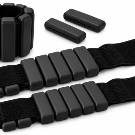 Adjustable Silicone Wrist & Ankle Weights | 4LB