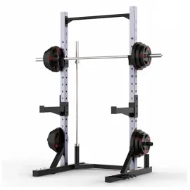 Commercial Squat Rack Set | 150KG Weights with Adjustable Bench - Image 3