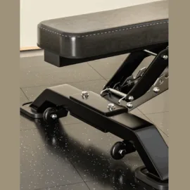 Commercial Squat Rack Set | 150KG Weights with Adjustable Bench - Image 4