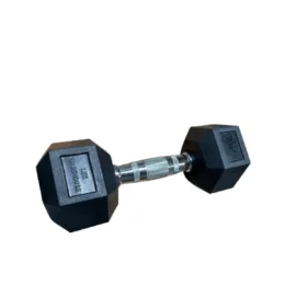 Clearance Hex Dumbbells | Silver Handle | 1-32.5kg (Sold Individually) - Image 3