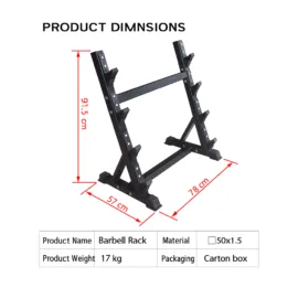 Barbell Storage 4 pcs | Barbell Rack - Image 2