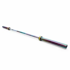 Rainbow Barbell | 2.2m 1500LB 20KG | Bearing - Image 1