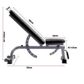 Smith Machine J006 Package | with 100KG Weights & Bench & Protective Flooring Mats - Image 11