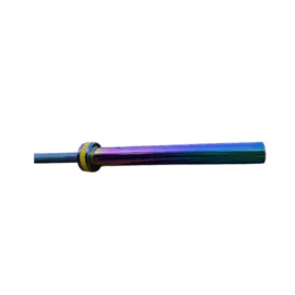 Rainbow Barbell | 2.2m 1500LB 20KG | Bearing - Image 4