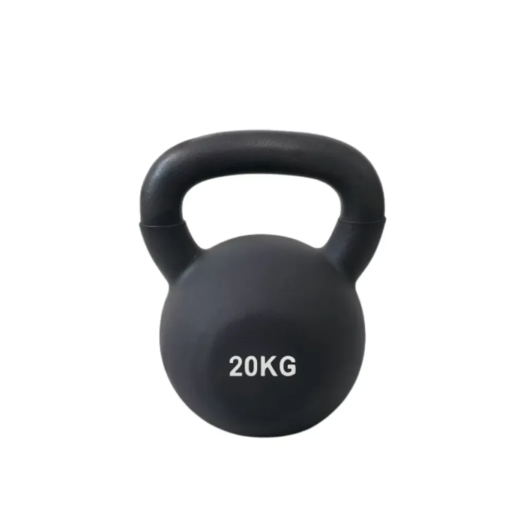 matte powder-coated kettlebell in 20kg