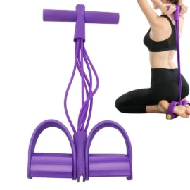 6-Tube Foot Pedal Resistance Band