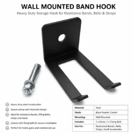 wall mounted band hook