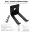 wall mounted band hook