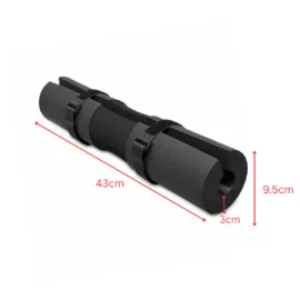 barbell pad with straps size