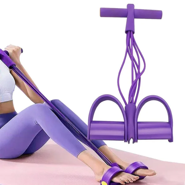 6-Tube Foot Pedal Resistance Band