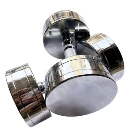 Chrome Dumbbell | 2.5KG to 30KG – Sold Individually - Image 1