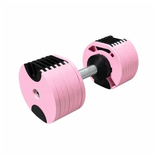Adjustable dumbbell pink