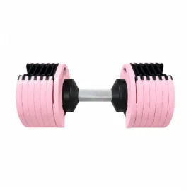Adjustable dumbbell pink2