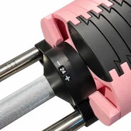 Adjustable dumbbel pink4