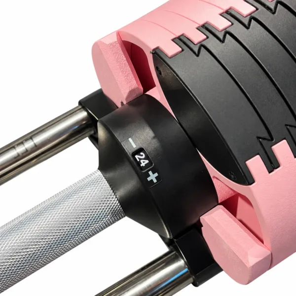 Adjustable dumbbel pink4