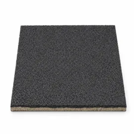 Grey Wood Grain Mat Back